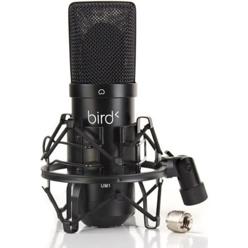 Bird UM1 Noir - Microphone USB Cardioïde à Condensateur PC et Mac