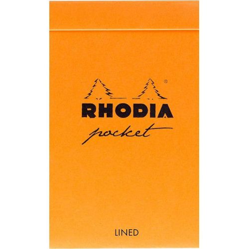 Bloc notes A6 lignes 80 feuilles Rhodia