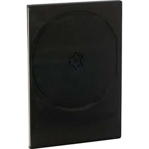 10 boîtiers DVD slim (7 mm) - 1 DVD - Noirs - Boîte de classement