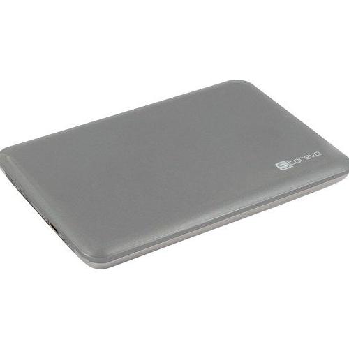 Boîtier disque dur 2,5 Storeva AluSlim Silver U3 SATA vers USB