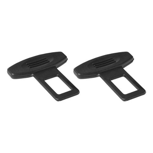 ProPlip Clip bouton en plastique noir bouchon d'arrêt pour ceinture de  sécurité de voiture