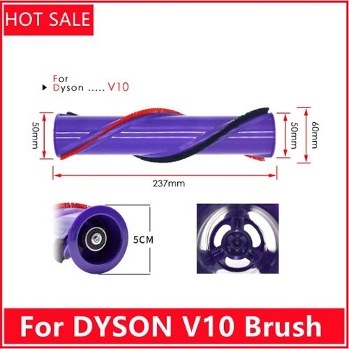 Brosse Dyson avec rouleau souple pour V10, SV12, V11, SV12