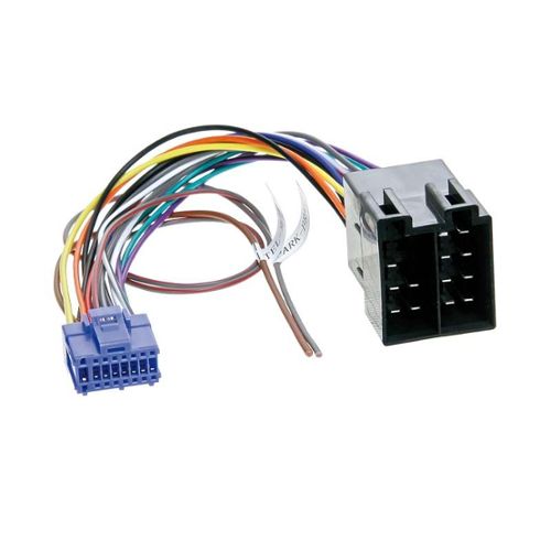 Cable adaptateur ISO autoradio ALPINE 16 pins blanc
