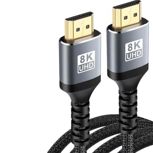 Câble HDMI ADEQWAT 2.1/48Gbps 5M Noir