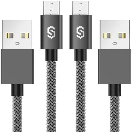 Chargeur Samsung Galaxy S6 Edge G925 Charge Rapide AFC 2A Blanc + cable  100cm USB-micro USB