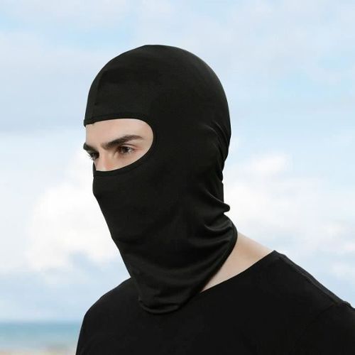 Acheter Masque facial cagoule, cache-cou rafraîchissant d'été, protection  UV, écharpe de ski de moto pour hommes/femmes