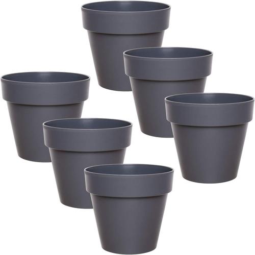 Support de plante (à 3 cache-pots) Verrebroek métal laiton noir