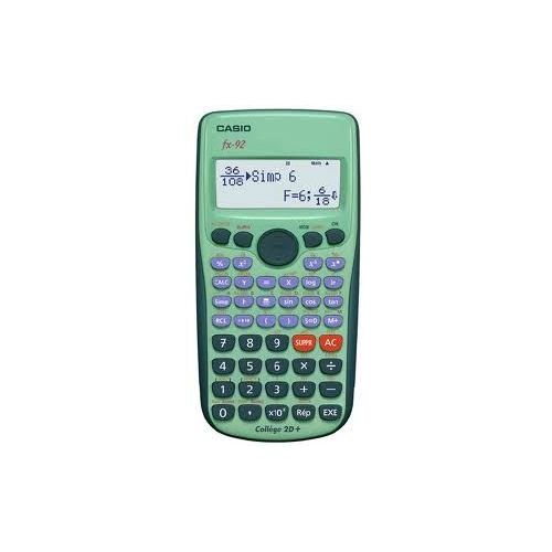 Calculatrice Scientifique Casio Fx-92 Collège - Calculatrice