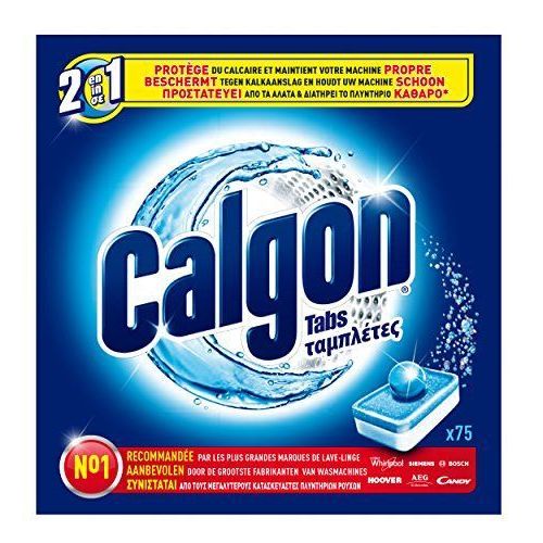 17 tablettes lave linge anticalcaire hygiène + CALGON prix pas cher
