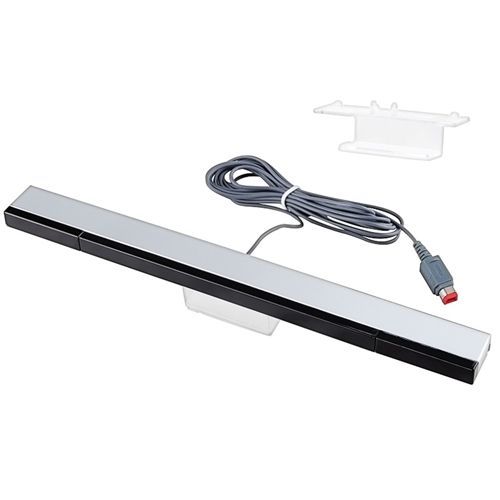 Barre de capteur Wii capteur Wii d'origine, Barre de capteur de Rayons de  Signal IR récepteur Filaire avec Un Support, pour Nintendo WII/WIIU