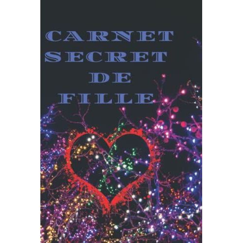 Journal intime Licorne - Cartes d'Art - Carnet à secret fille