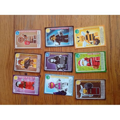 Lego Auchan Cree Ton Monde Sealed Pack Cards 