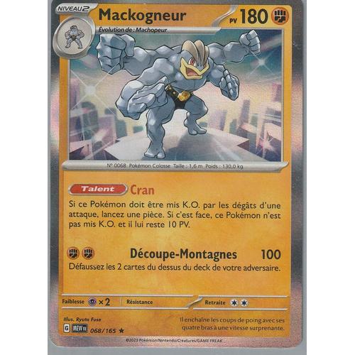 Carte Pokemon Mackogneur A Prix Bas Neuf Et Occasion Rakuten