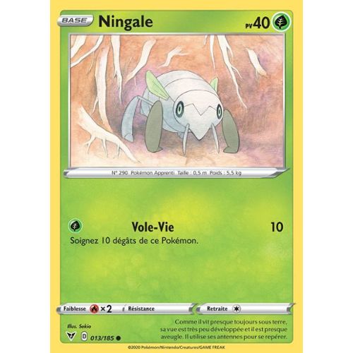 117/147 Platine:Vainqueurs suprêmes Carte Pokemon Neuve Française Ningale