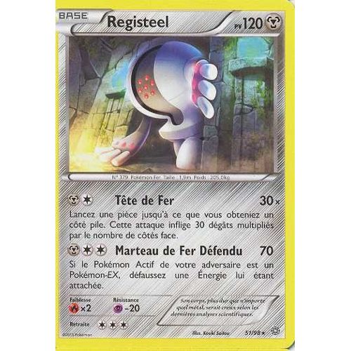 FR] Pokémon Carte EB10 108/189 Registeel RARE