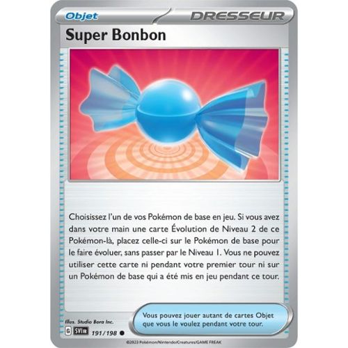 180/202 Carte Pokemon Neuve Française Super Bonbon EB01:Épée et Bouclier 
