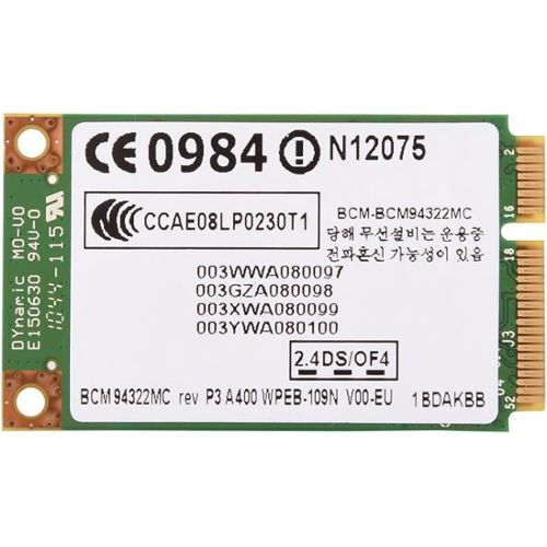 Carte WiFi Bluetooth 300 Mbps, Carte réseau PCIE sans Fil 2 en 1,  adaptateurs réseau 2.4G Bluetooth 4.0 pour PC/Ordinateur Portable Mini  Emplacement