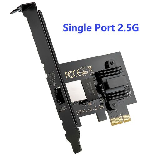 StarTech.com Carte réseau PCI Express 2.5 Gigabit Ethernet - Adaptateur  réseau 2.5GBASE-T- Realtek RTL8125 - Windows/Linux (ST2GPEX)