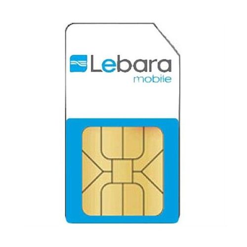 LEBARA Carte SIM Prépayée Sans Abonnement pas cher 