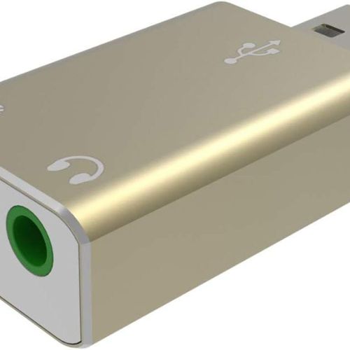 Generic Usb carte son 5.1 externe USB à Jack 3.5mm adaptateur Micphone  carte son à prix pas cher