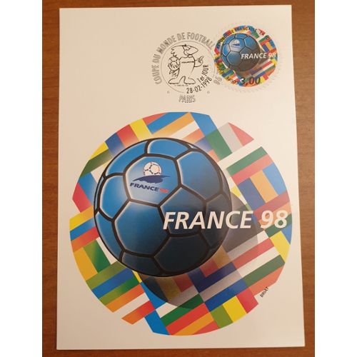 Modèle De La Carte Postale de La Coupe Du Monde de Football