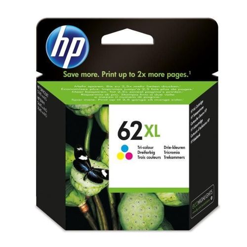 Acheter Encre HP 62 XL, trois couleurs (C2P07AE)