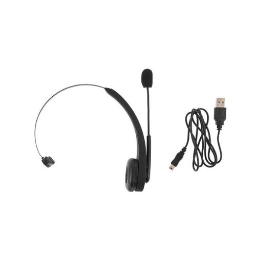 Casque sans Fil Bluetooth Gaming Headset Compatible avec Ps3 écouteurs sans  Fil avec Micro Noir 1pc : : Jeux vidéo