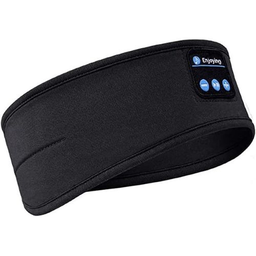Casque de Sommeil Bandeau Bluetooth, Casque de Sommeil de Musique sans Fil  pour Femmes Hommes, Casque Bandeau de Musique Respirant avec Bluetooth pour  Yoga Sports Sommeil Jogging (Bleu) 