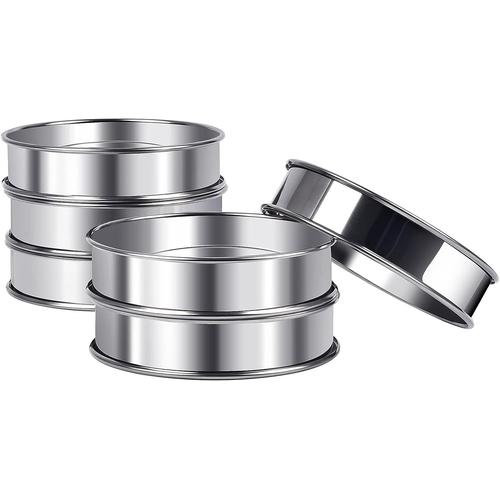 Cercle à tartelette rond en inox 8 cm Lacor 