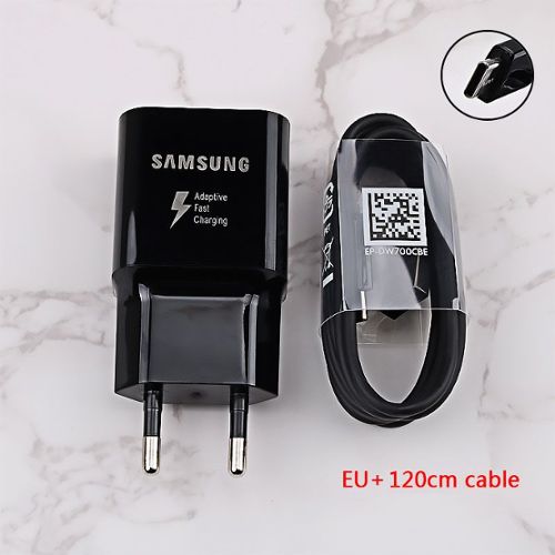 Chargeur Secteur + Cable Cordon USB-C Original Samsung Pour Galaxy S10e S10  Lite