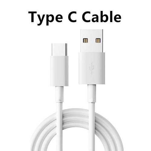 Chargeur Secteur Rapide USB2 33W + Cable type C pour Xiaomi Mi Note 10 Lite  6.47/Xiaomi Mi 10 Pro 6.67 - Blanc - 