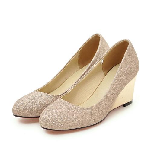chaussures homme compensées argentées