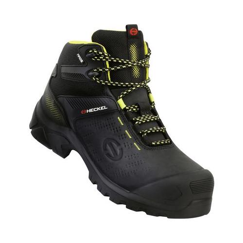 chaussure de securite noir et jaune