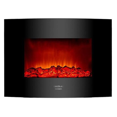Cheminée décorative à foyer électrique - avec flammes 3D - Fire Glass  CHEMIN' ARTE
