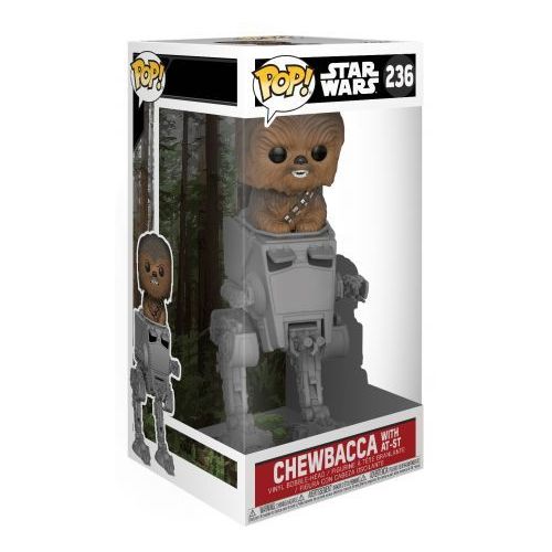 Figurine Funko Pop! N°278 - Star Wars - Holiday Chewbacca Avec Guirlande  Lumineu