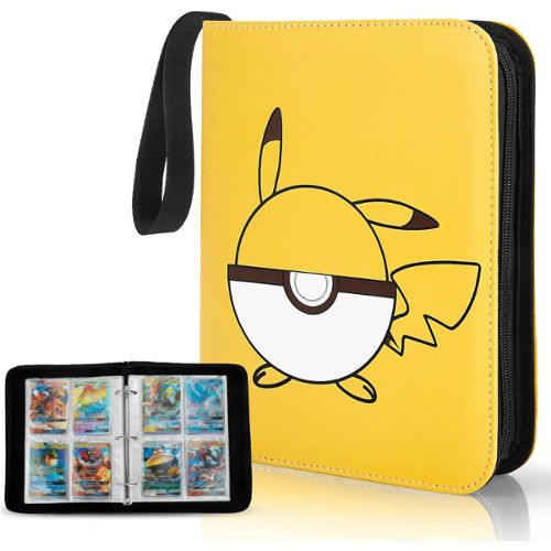 400 Poches display pokemon/Yugioh/Ninjago Cartes coffret carte pokémon Classeur carte pokemon Classeur pour Cartes à Collectionner TONESPAC 