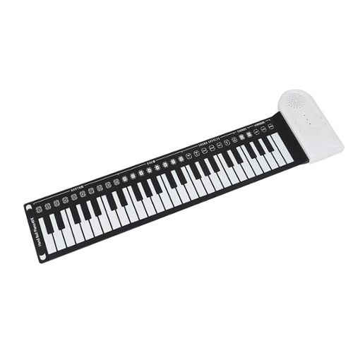 Piano enroulable 61 / 88 touches, claviers arrangeurs portables, clavier de  piano pliable en silicone étanche pour débutants et enfants