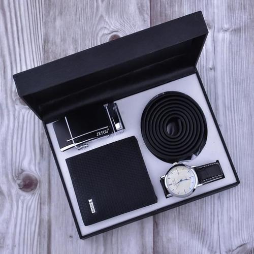 RMEGA® Coffret Cadeau Montre Homme Portefeuille + Lunettes de