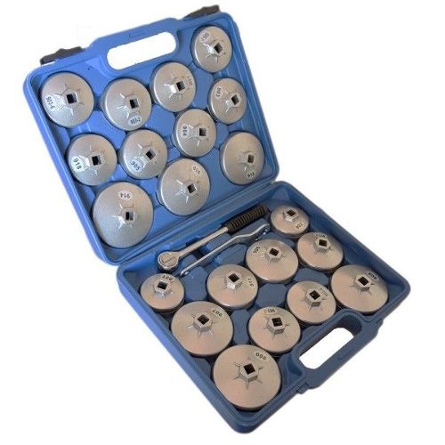 KS Tools - Coffret de clés 1/2'' pour filtre à huile, 9 pièces