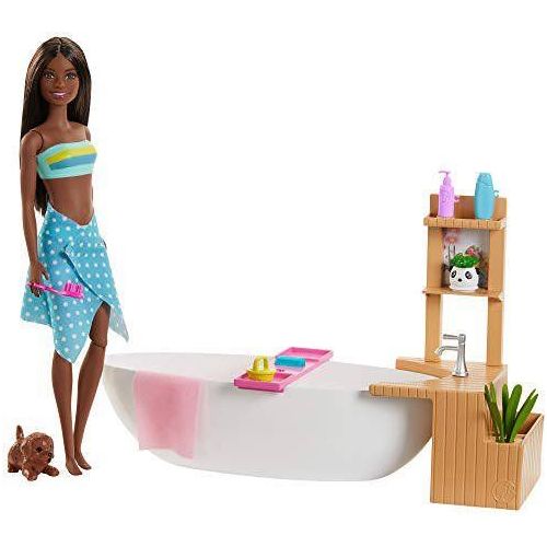Coffret poupée Barbie Skipper avec accessoires voyage - Poupée