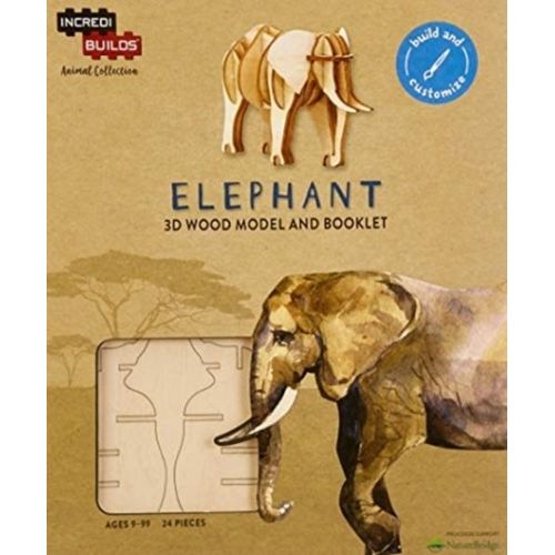 N°5 ANIMAL AFRIQUE ASIE ELEPHANT FEVE METAL DORE PENDENTIF 3D 
