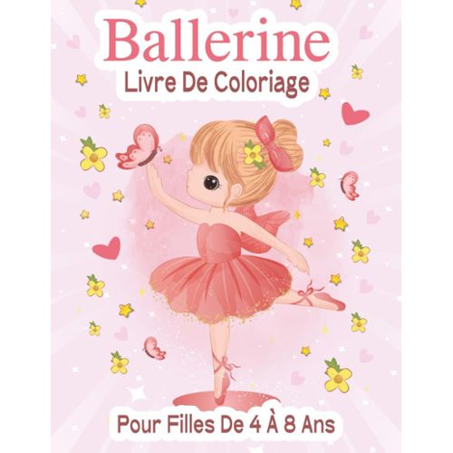 Coloriage de petites danseuses de ballet