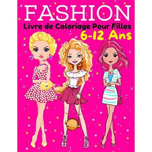 Kawaii livre de coloriage pour filles 8-12 ans: Livre de coloriage pour les  filles avec des dessins super mignons de Kawaii, Anime et Manga à colorier