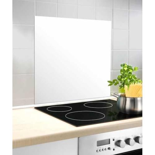 Bc-elec - AKG06-7050 Crédence de cuisine en verre transparent 70x50cm, verre  securit trempé 6mm, fond