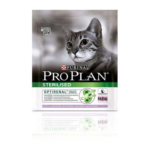 Purina One - Croquettes au Boeuf et Blé pour Chat Adulte Stérilisé - 3Kg