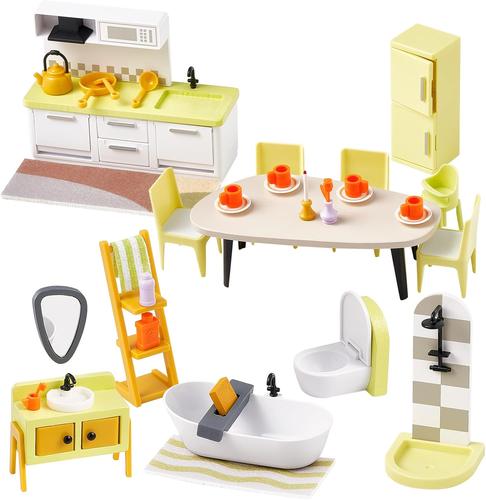 Jouet Dînette Enfant 75Pcs,Accessoires Cuisine Enfant,Fruit