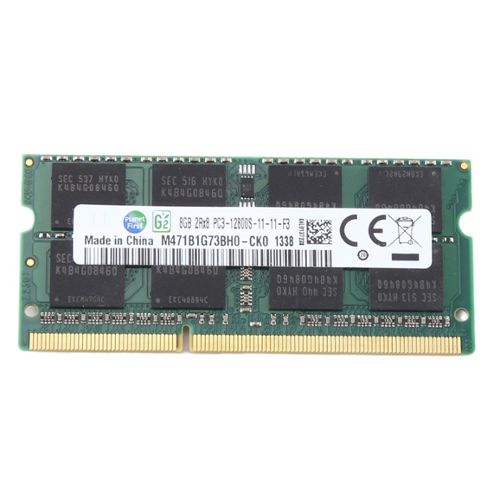 RAM DDR3 】 RAM pour ordinateur portable Giga 16 Go (2 x 8 Go) DDR3 16 Go  DDR3-1600 MHz PC3-12800 CL11 1,35 V 204 broches sans tampon non ECC. 