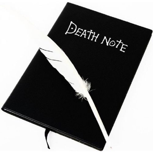 Cahier Death Note Anime Death Note Notebook Anime Theme Death Note Fashion Death Notebook Bloc Note Réutilisable En Cuir Accessoire Cosplay Death Note Avec Stylo Plume 21 x 14,5cm Utilisé Comme Cadeau 