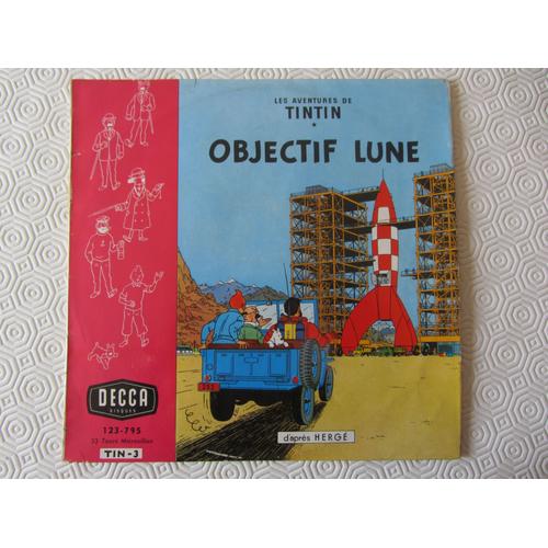 Les aventures de tintin objectif lune - Vinyle