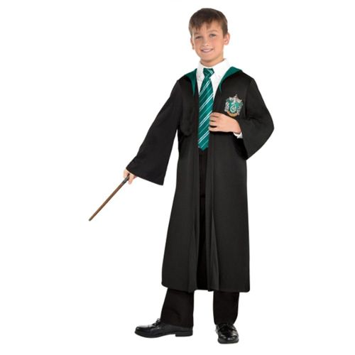 Déguisement classique Serpentard Harry Potter enfant - 8 à 10 ans (123 à  140 cm)